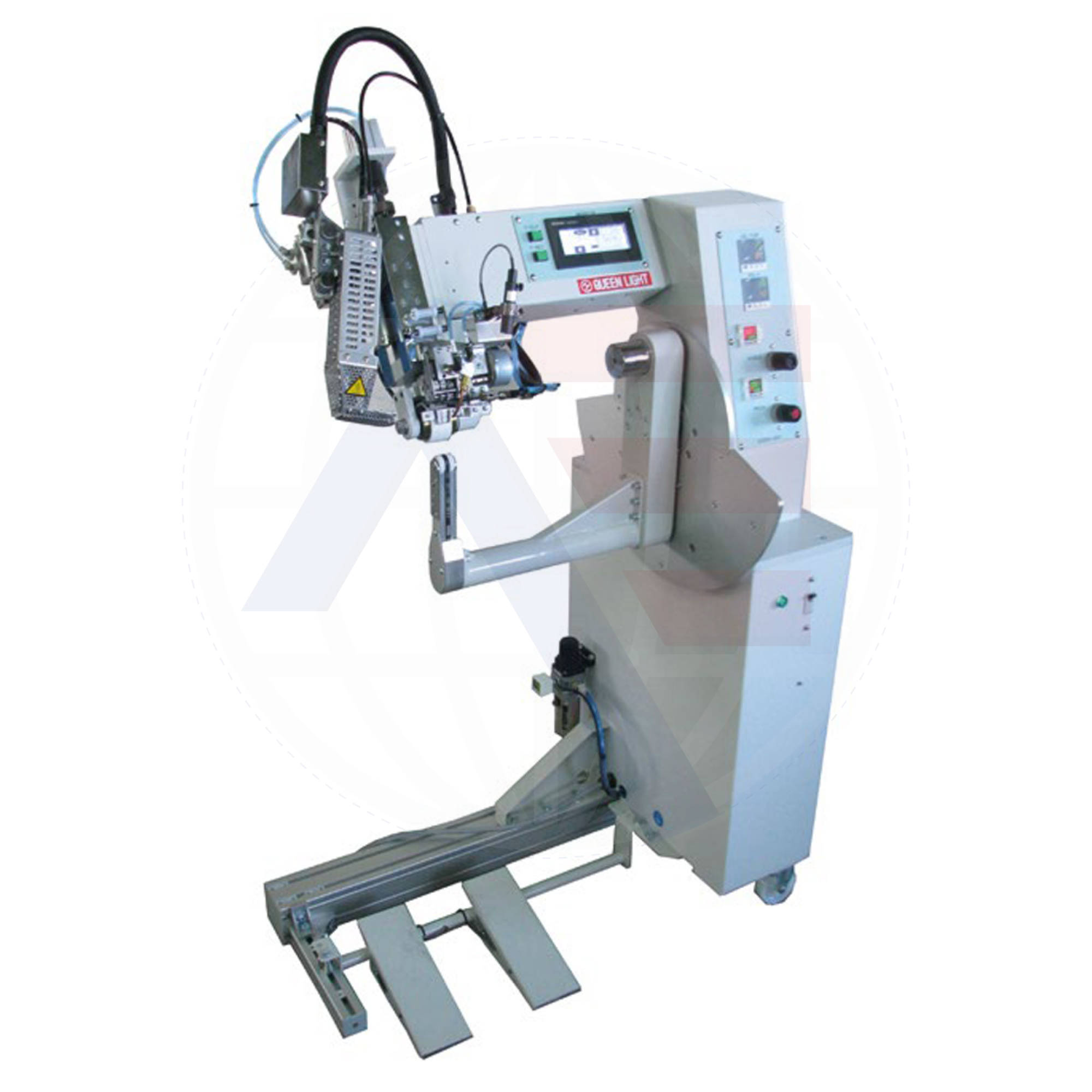 Juki Jeux Qhp-A08 Post-Bed Variable Arm System Hot Air Tape Bonding Machine