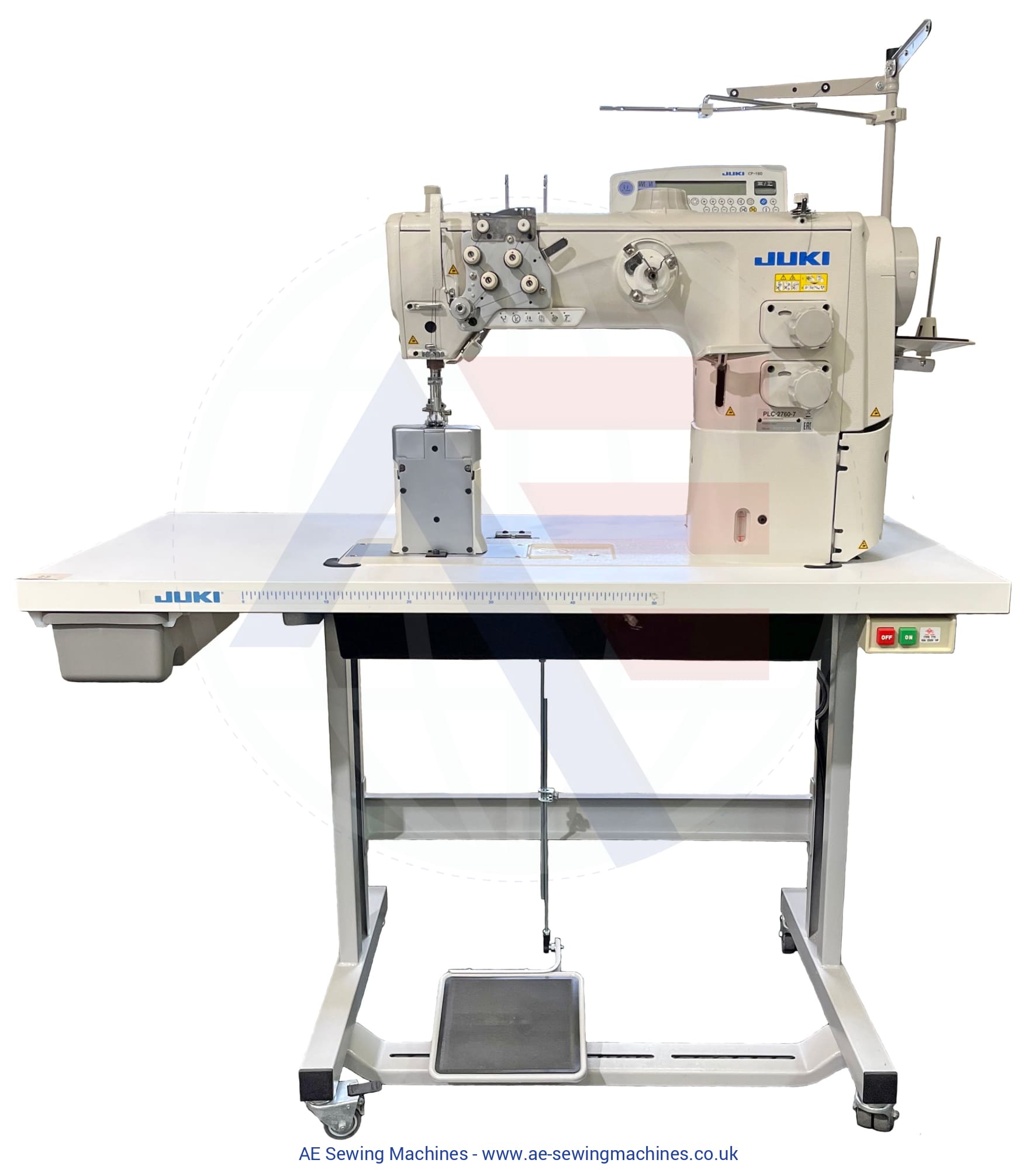 Juki Plc-2760-7 2-Needle Post-Bed Walking-Foot Machine (Auto-Functions) Sewing Machines