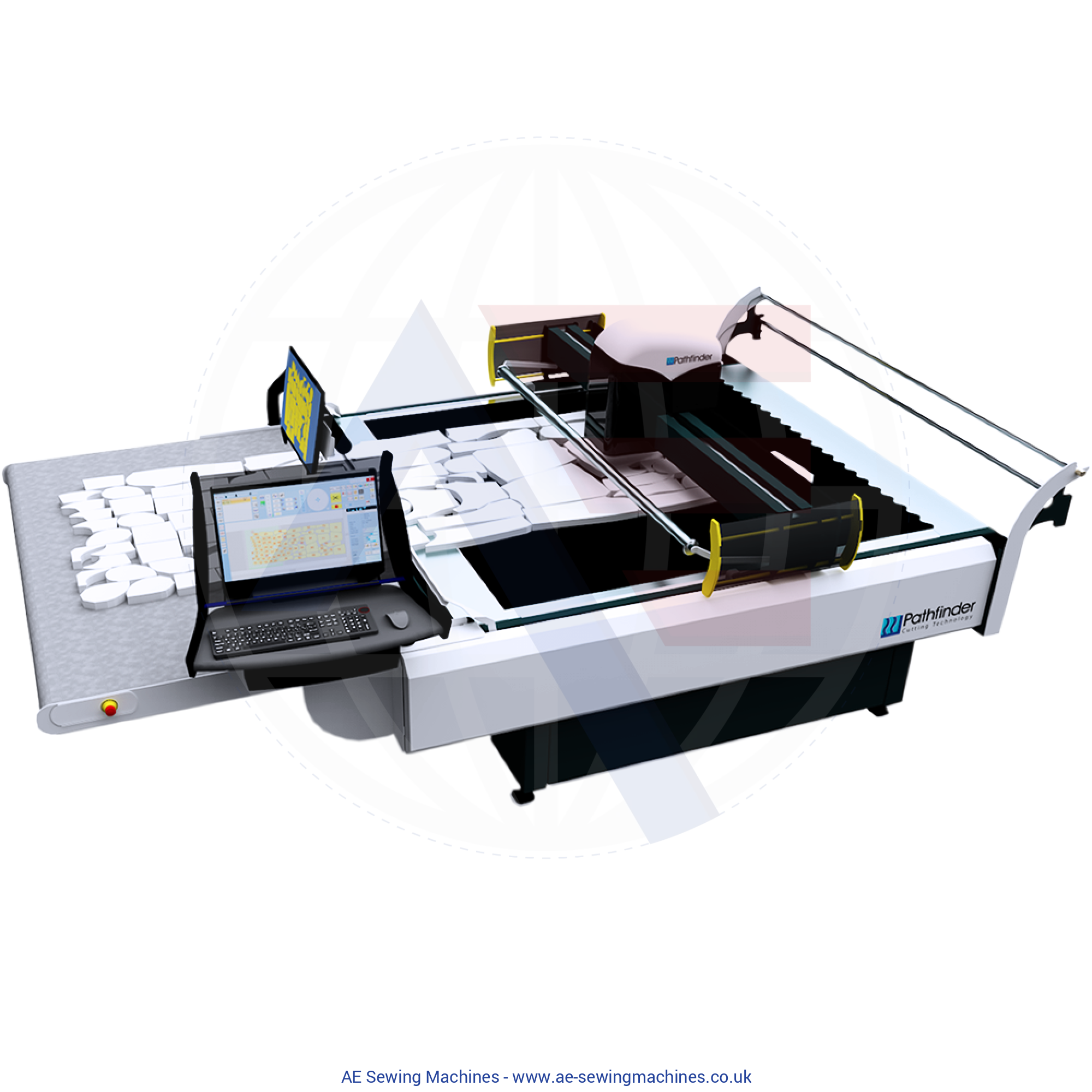 Pathfinder M-Series Multi-ply Automated Cutting Machine - AE Sewing Machines