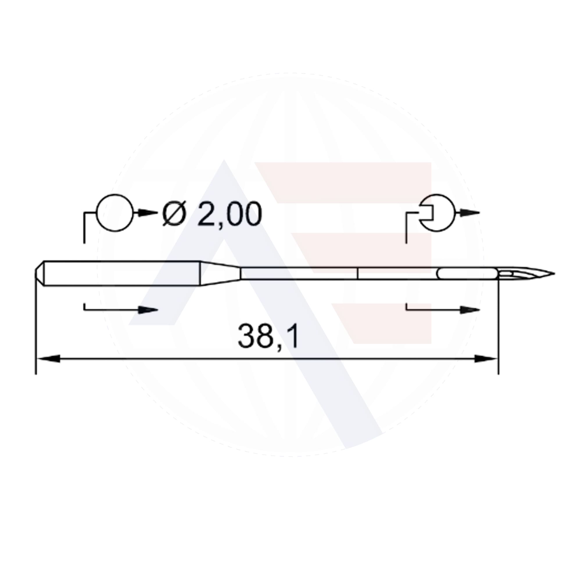 Schmetz 134-35Cr Pack Of 10 Needles