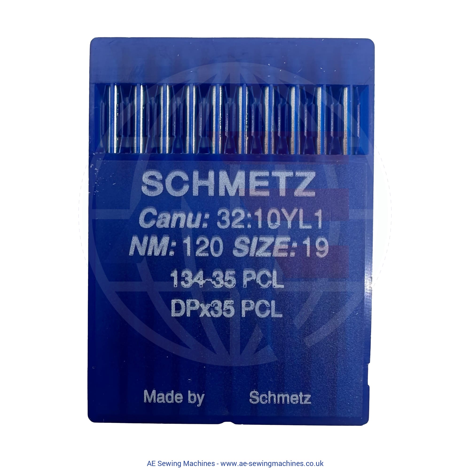 Schmetz 134-35Pcl Left Wedge Point Needles 120 Sewing Machine