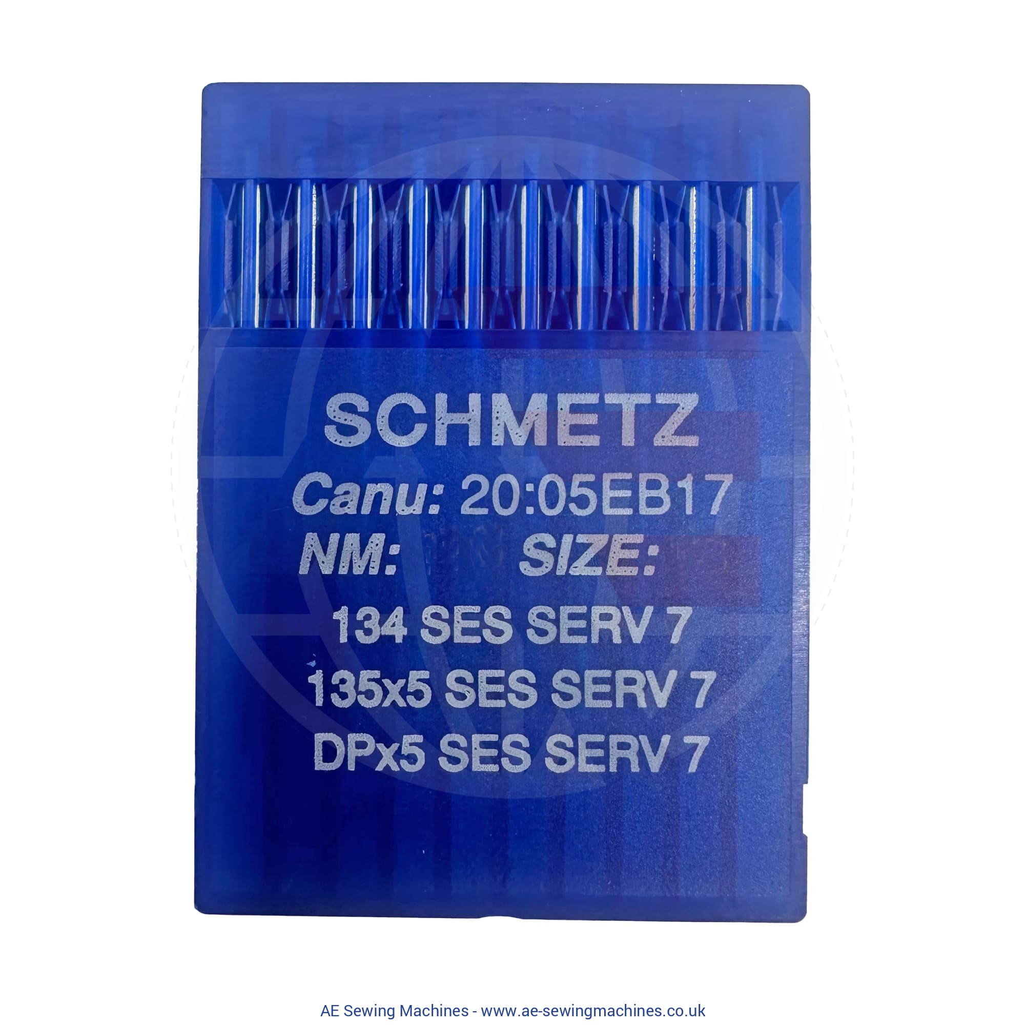 Schmetz 134Sesserv7 Reinforced Light Ball Point Needles Sewing Machine