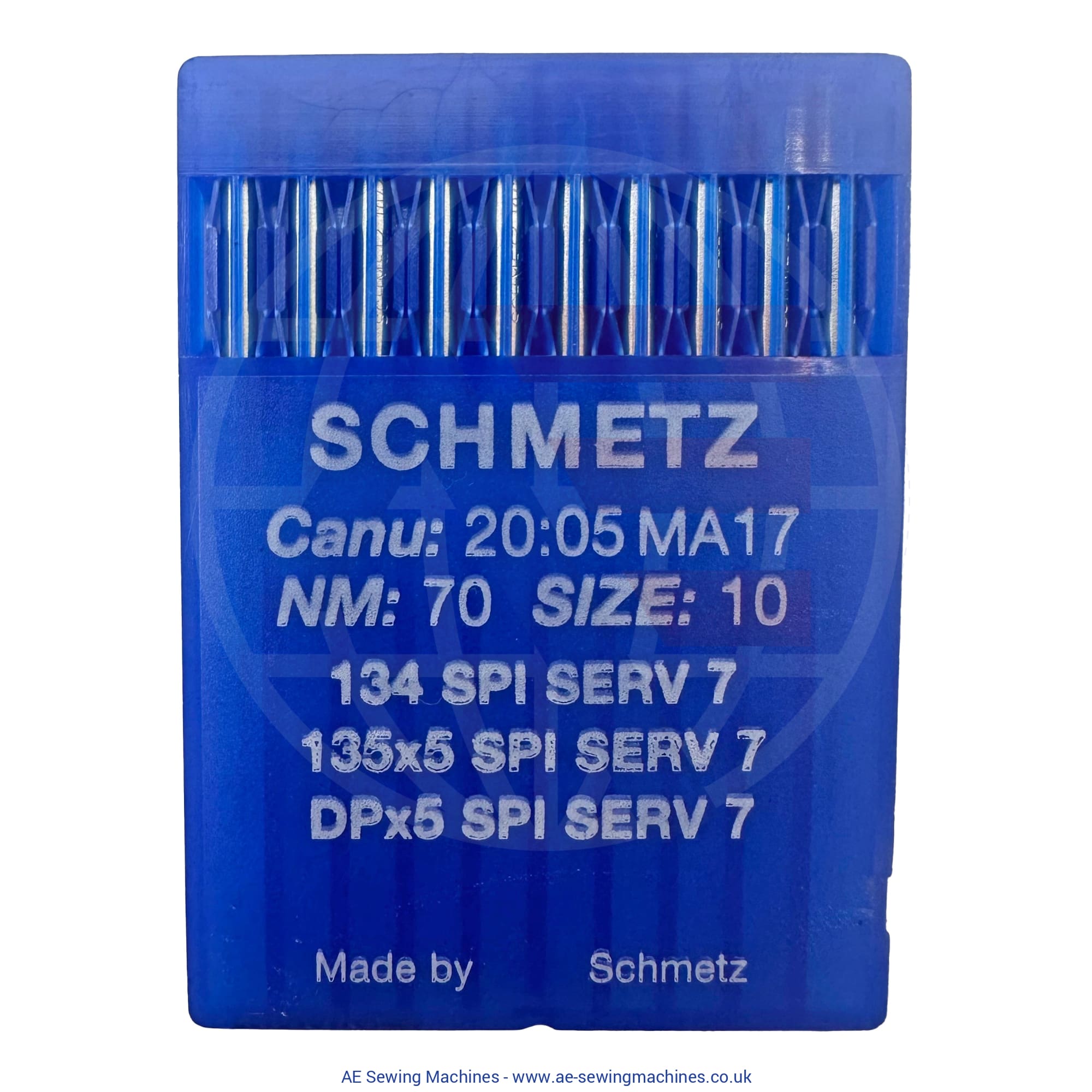 Schmetz 134Spi Serv7 Reinforced Sharp Point Needles 70 / Packet Of 10 Sewing Machine