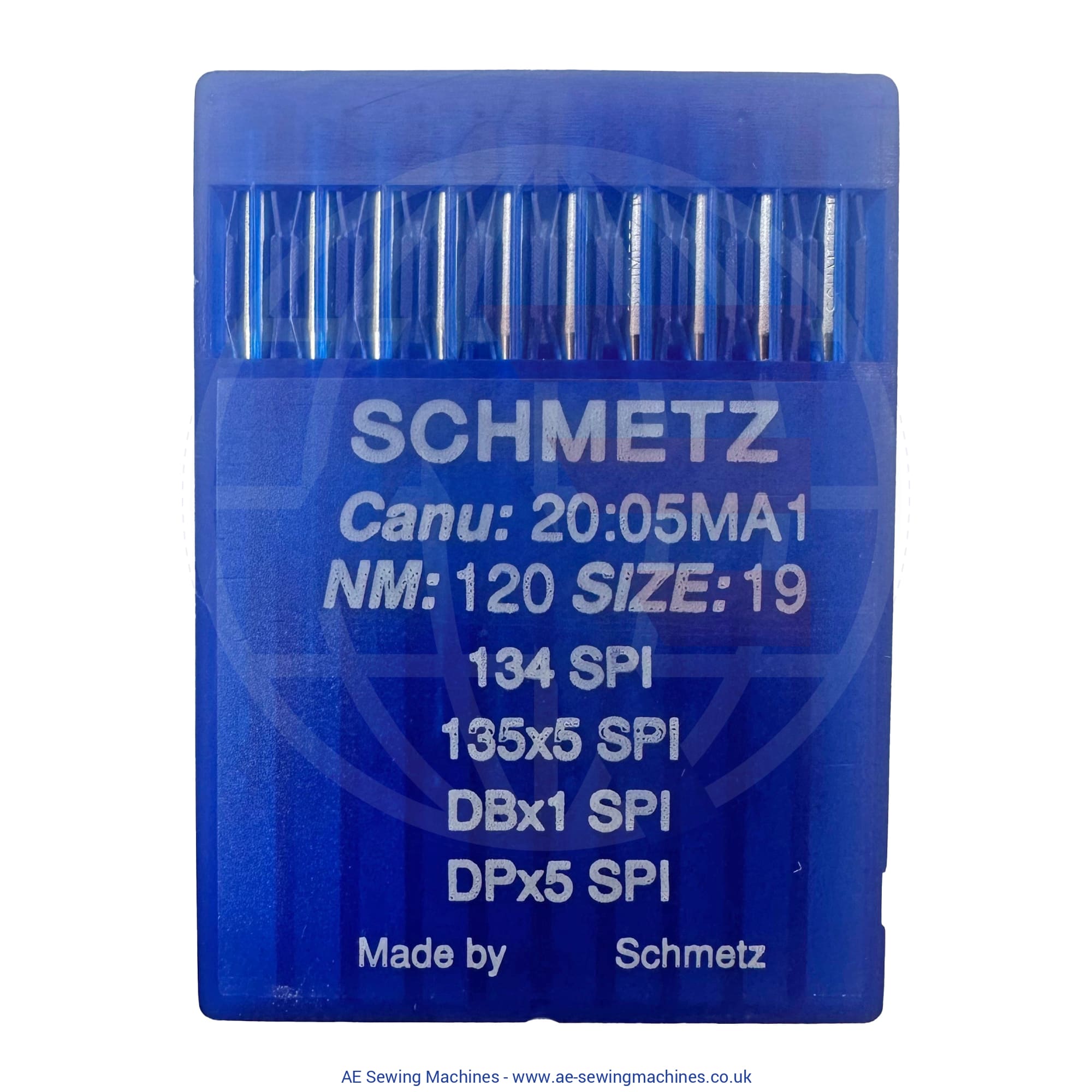 Schmetz 134Spi Sharp Point Needles 120 / Packet Of 10 Sewing Machine