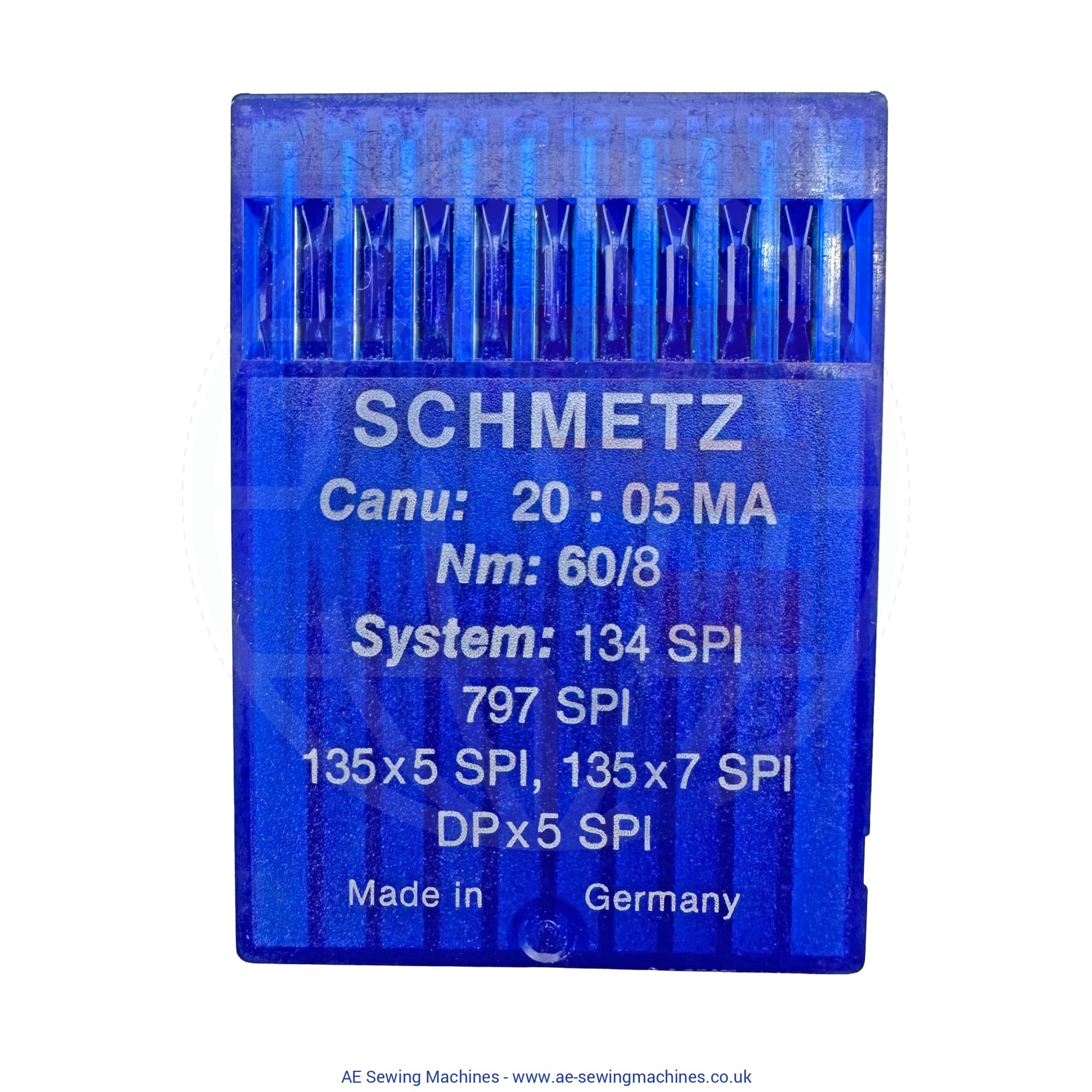 Schmetz 134Spi Sharp Point Needles 60 / Packet Of 10 Sewing Machine