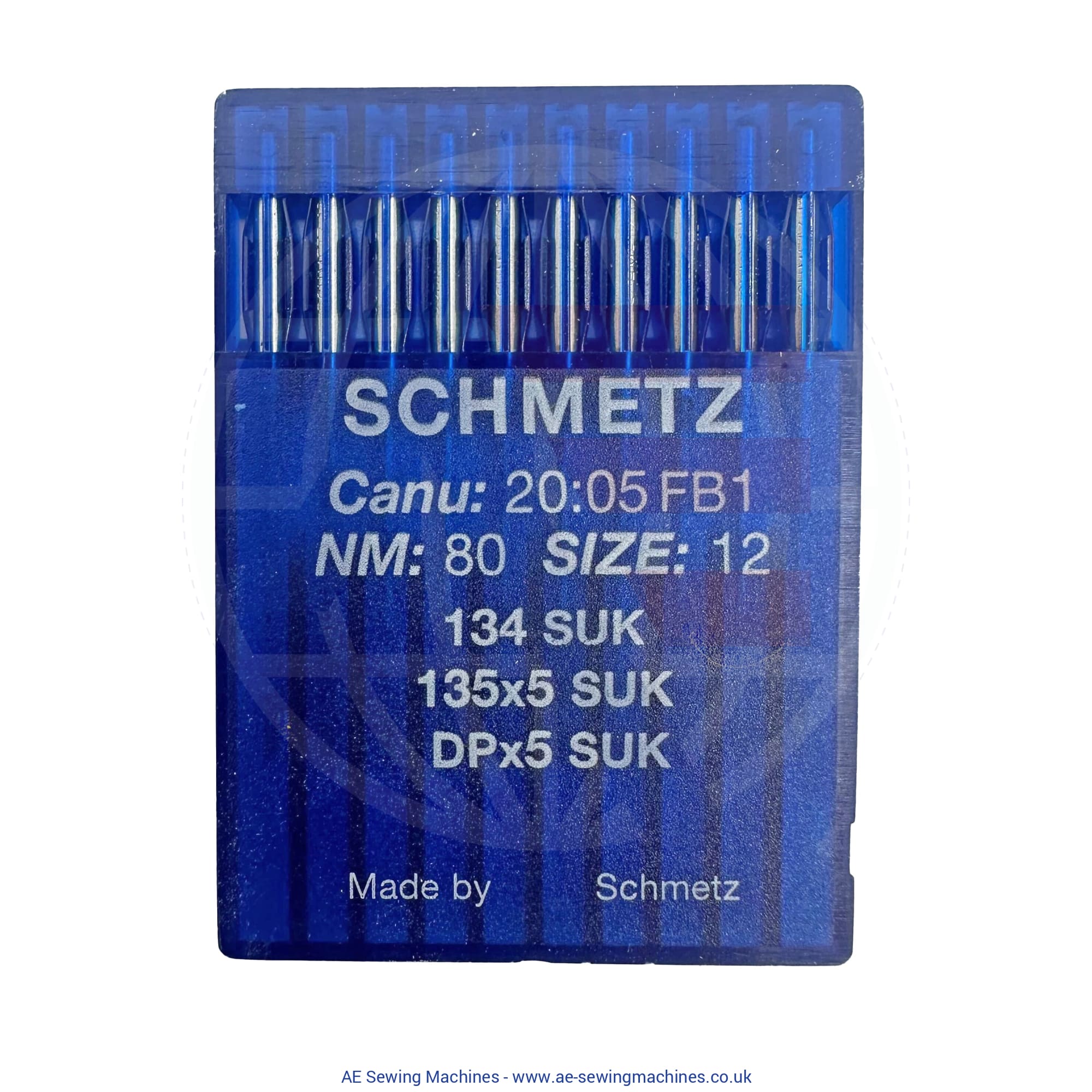 Schmetz 134Suk Medium Ball Point Needles (Pack Of 10) 80 Sewing Machine
