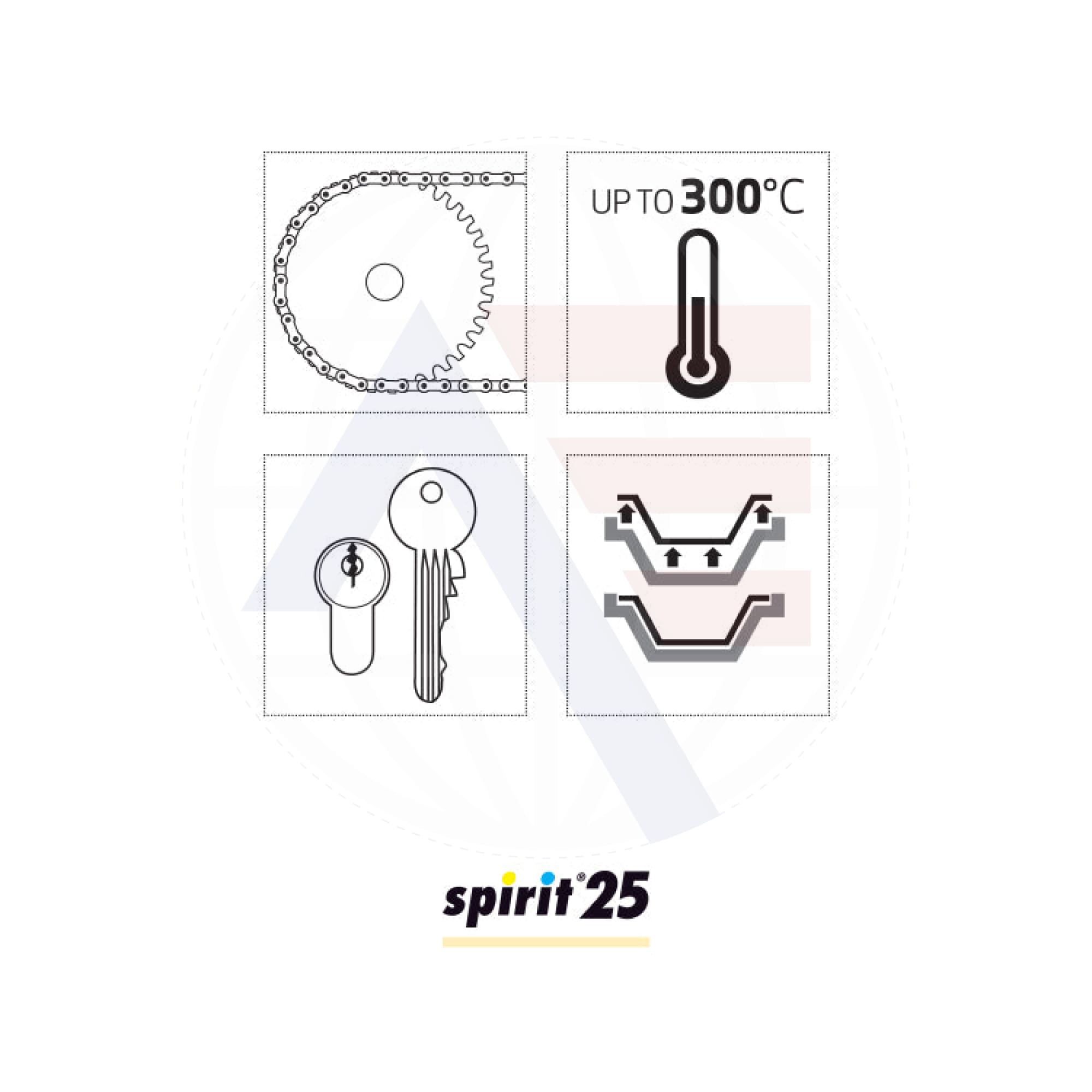 Spirit 25 Ptfe Dry Lubricant